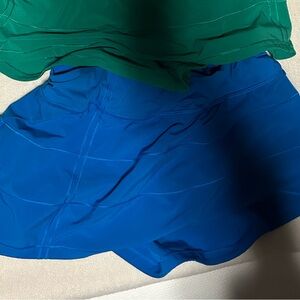 Lululemon pace rival skirt blue